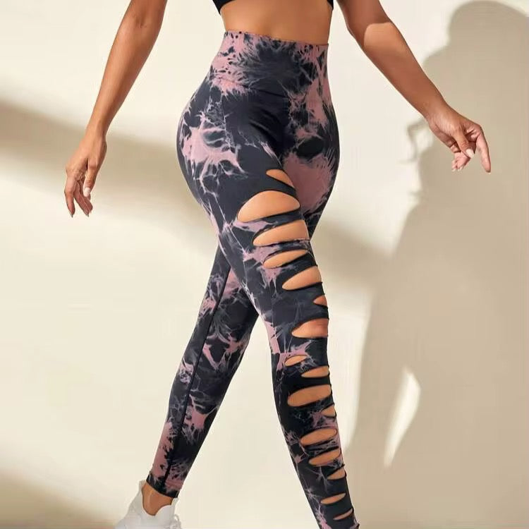 Marble Compression Leggings