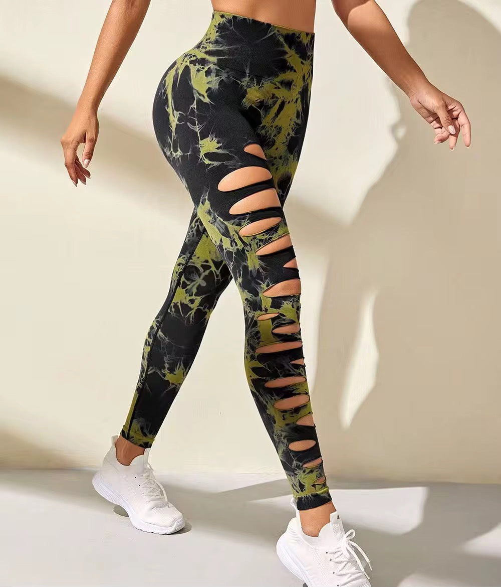 Marble Compression Leggings