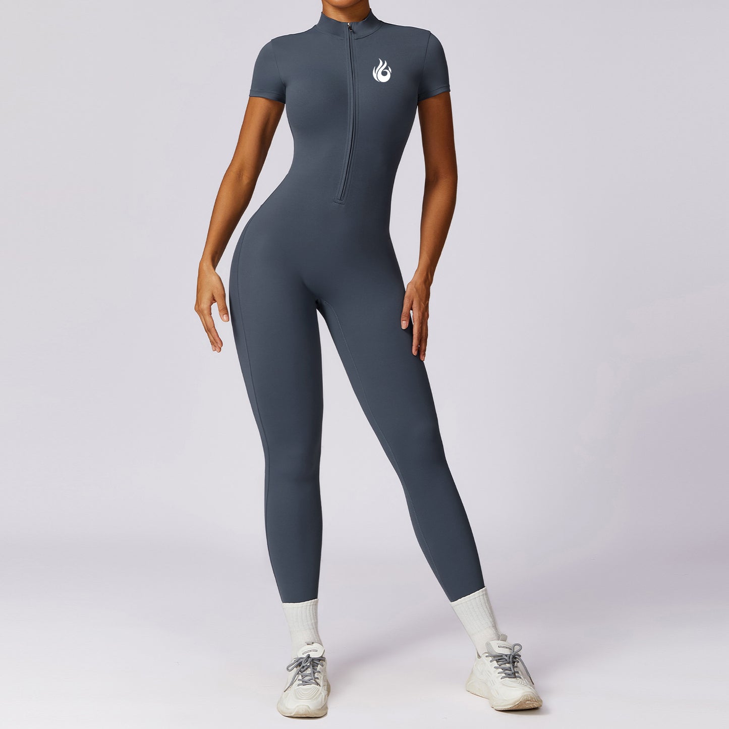Zip-up Bodysuit