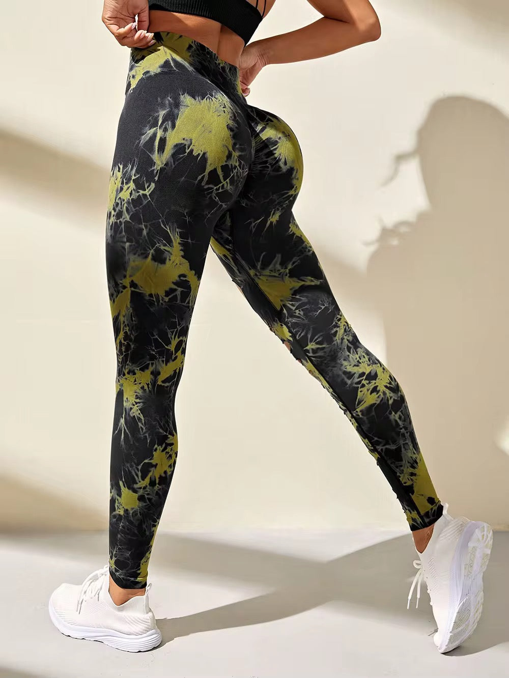 Marble Compression Leggings