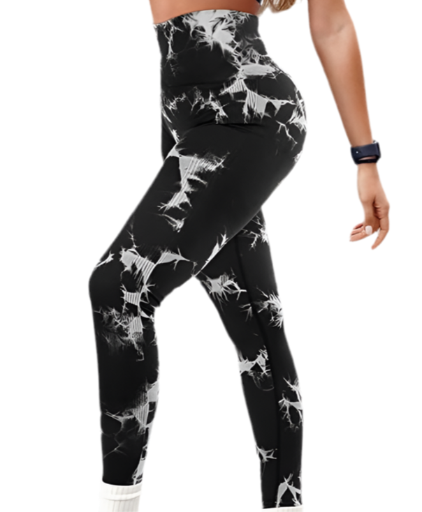 Marble Compression Leggings