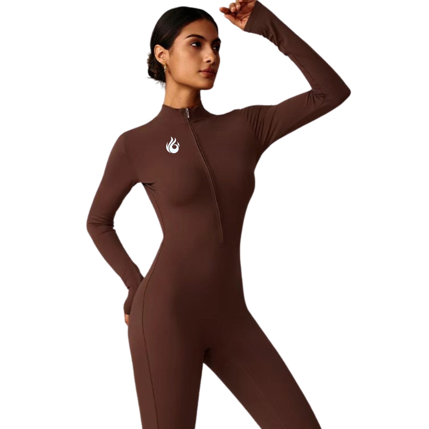 Flex Bodysuit (Brown)