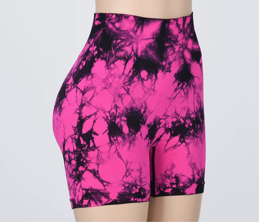Marble Compression Shorts