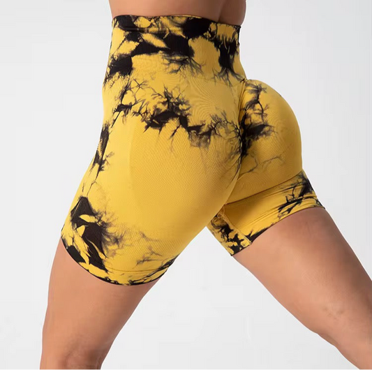 Marble Compression Shorts