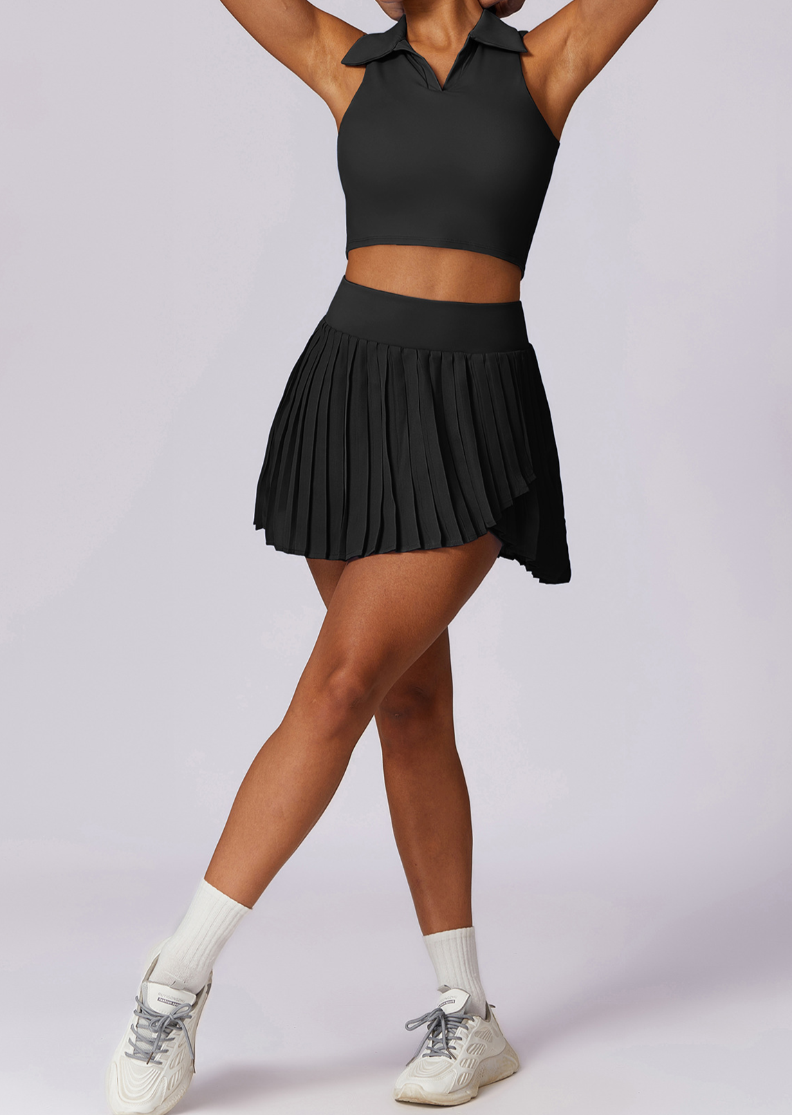 Pleated Tennis Skirt Set