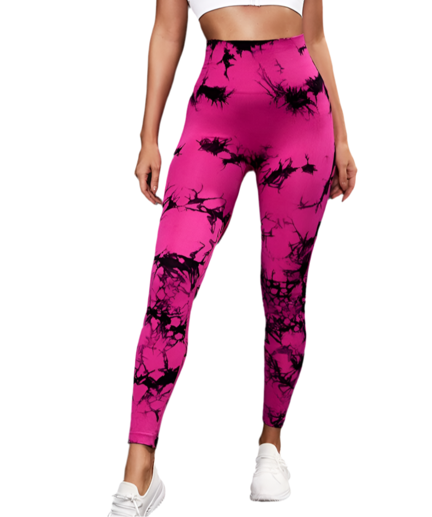 Marble Compression Leggings