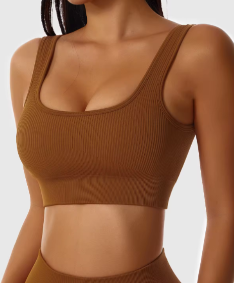 Cropped Ribbed