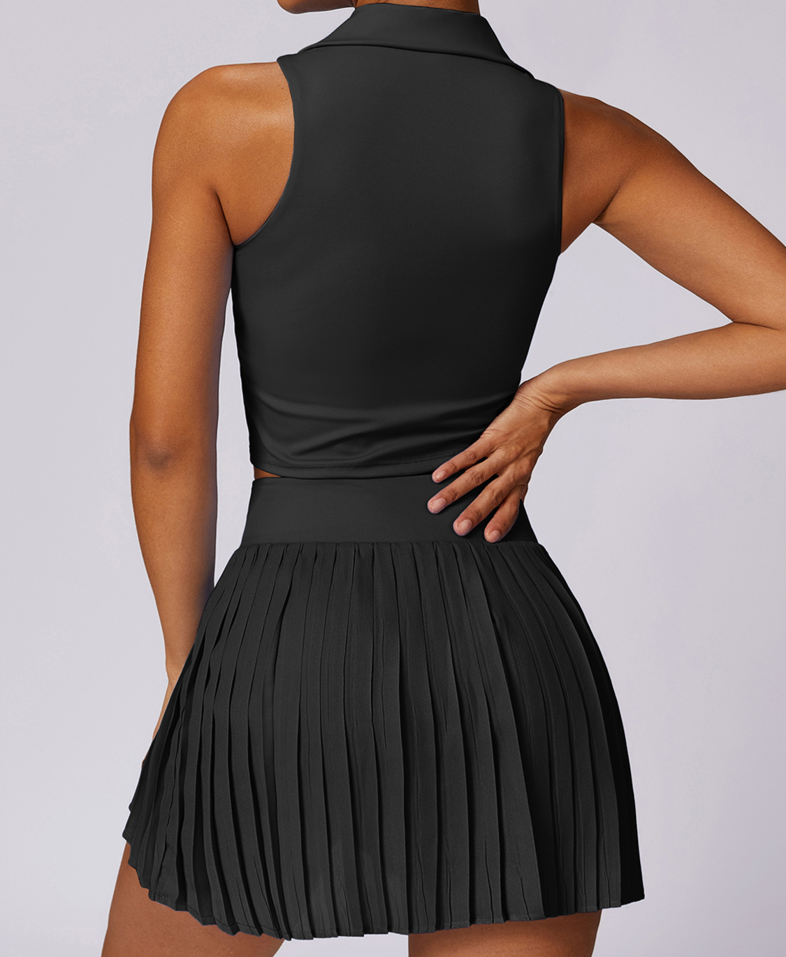 Pleated Tennis Skirt Set